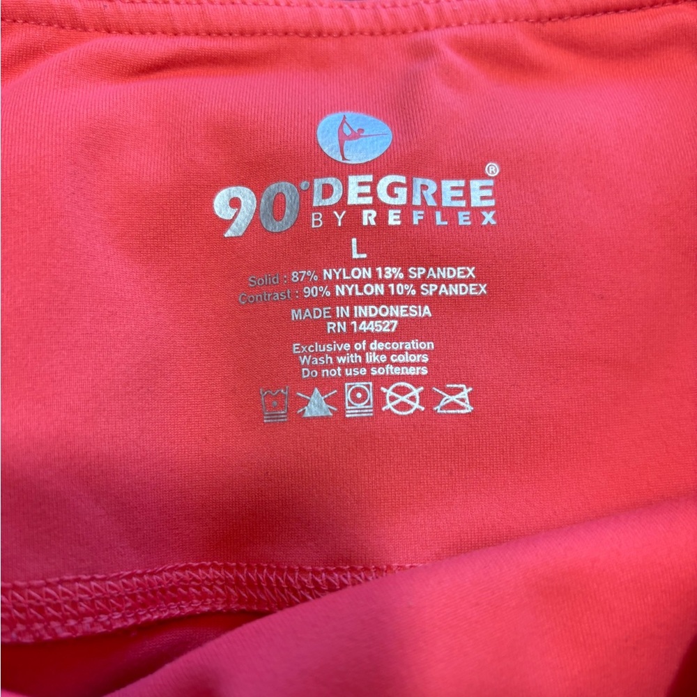 90 degree biking shorts size large lot of 3 pair - Picture 5 of 8